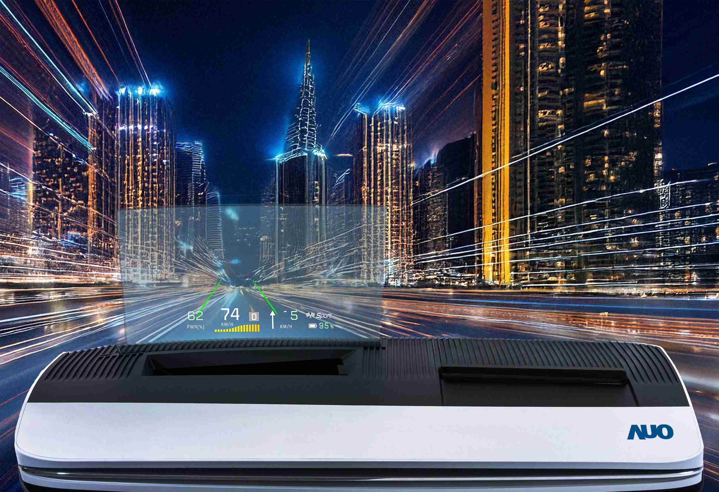 汇旺支付推出13吋Micro LED抬头显示器，，，，提供高入眼亮度、、、高色彩饱和度的显示质量，，，在阳光下或黑暗中都清晰可见，，，，并利用Micro LED模块体积小的优势，，解决车用空间有限的痛点